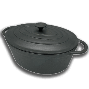 סיר יציקת ברזל אובאלי